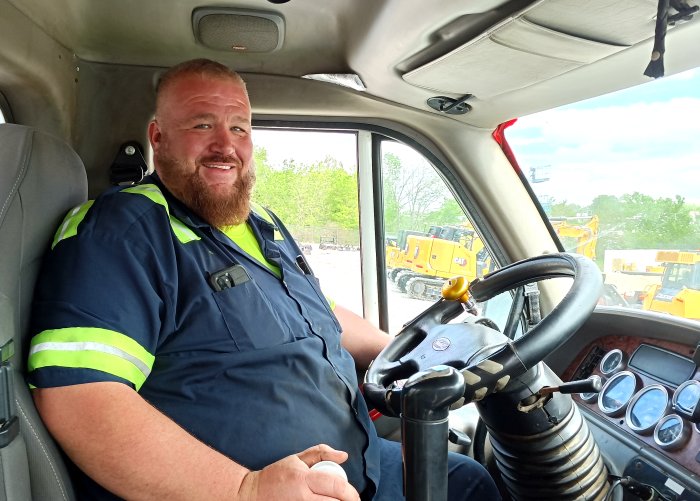 Tim Stone Behind the Wheel